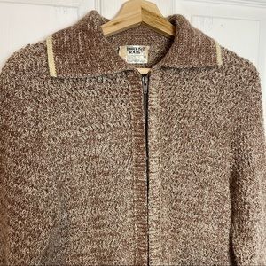 Vintage Zipped Cardigan